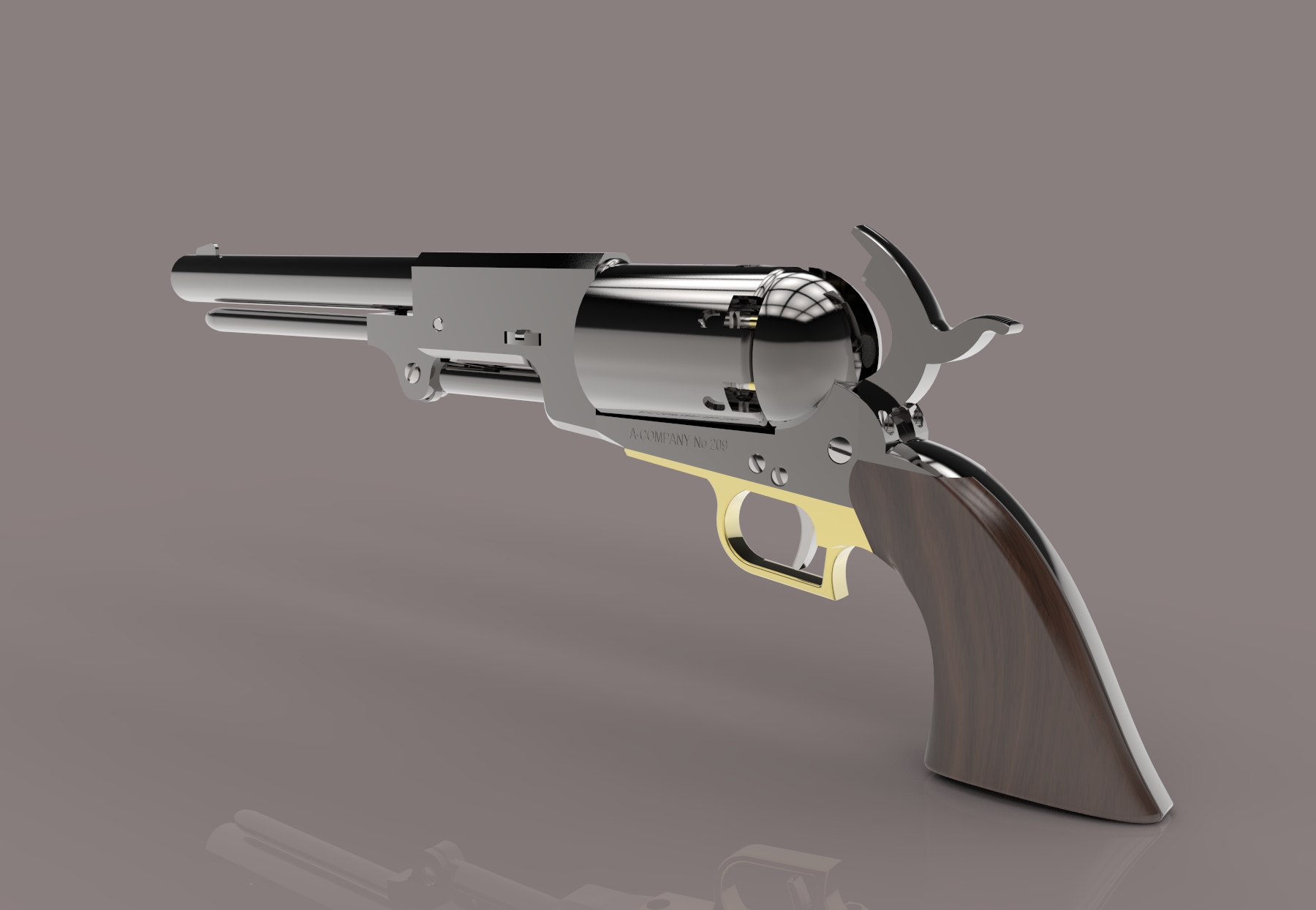 1847年的柯尔特·沃克手枪